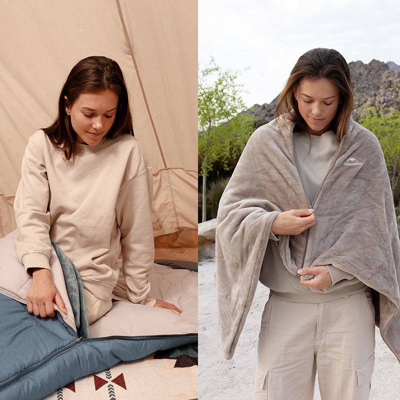 Naturehike spací pytel BE400 s vyhříváním pravý - krémový